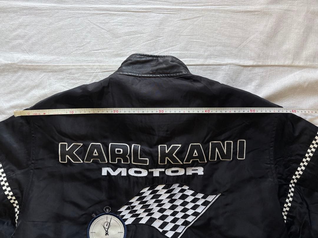 90' KARL KANI Racing Jacket ビンテージ カールカナイ