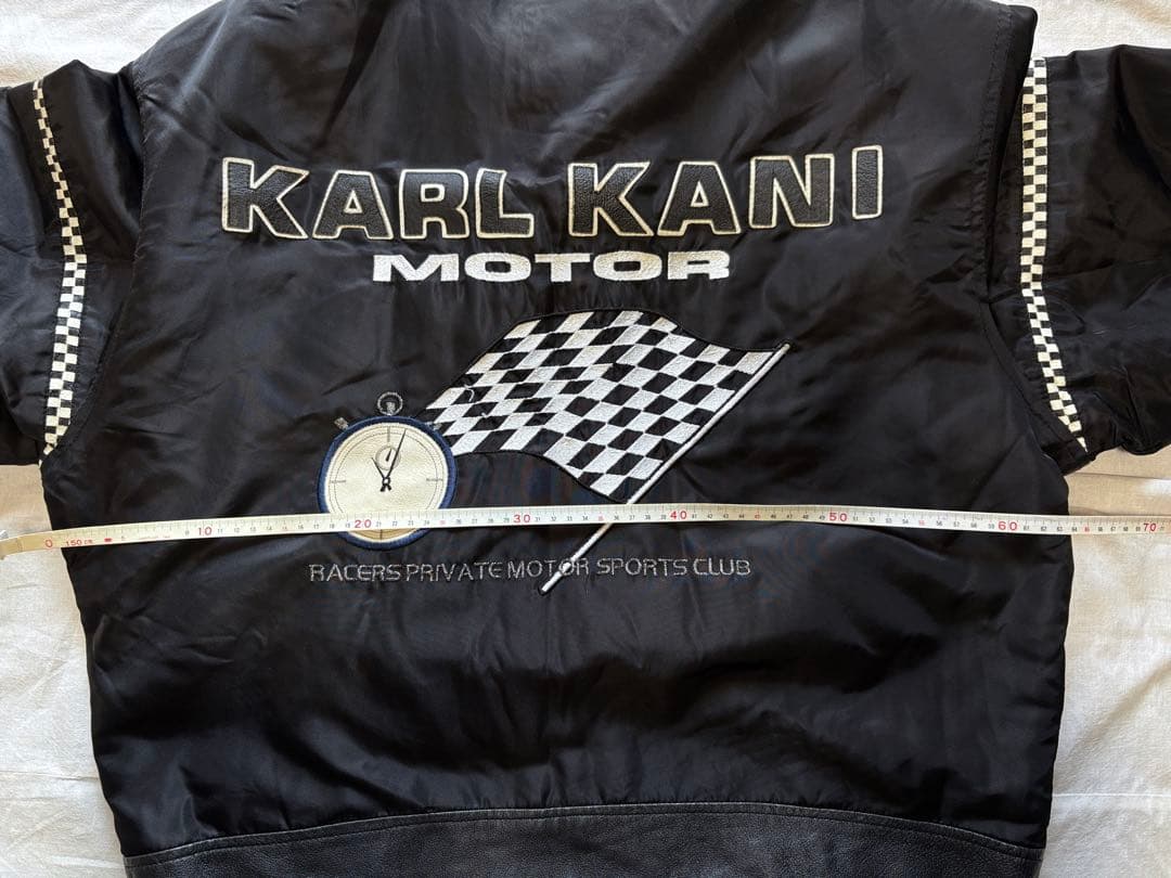 90' KARL KANI Racing Jacket ビンテージ カールカナイ
