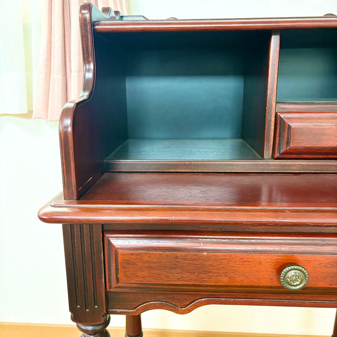 カリモク ライティングデスク ライティングビューロー 家具 レトロ