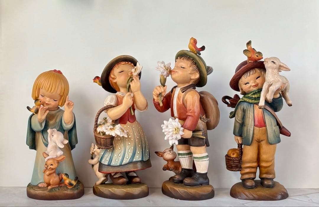 アンリ人形 ANRI Ferrandiz 18㎝・ペア　【エーデルワイズ】