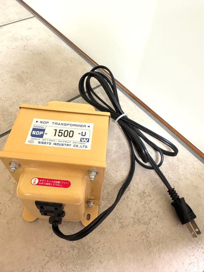 日章のトランスフォーマ 1500U