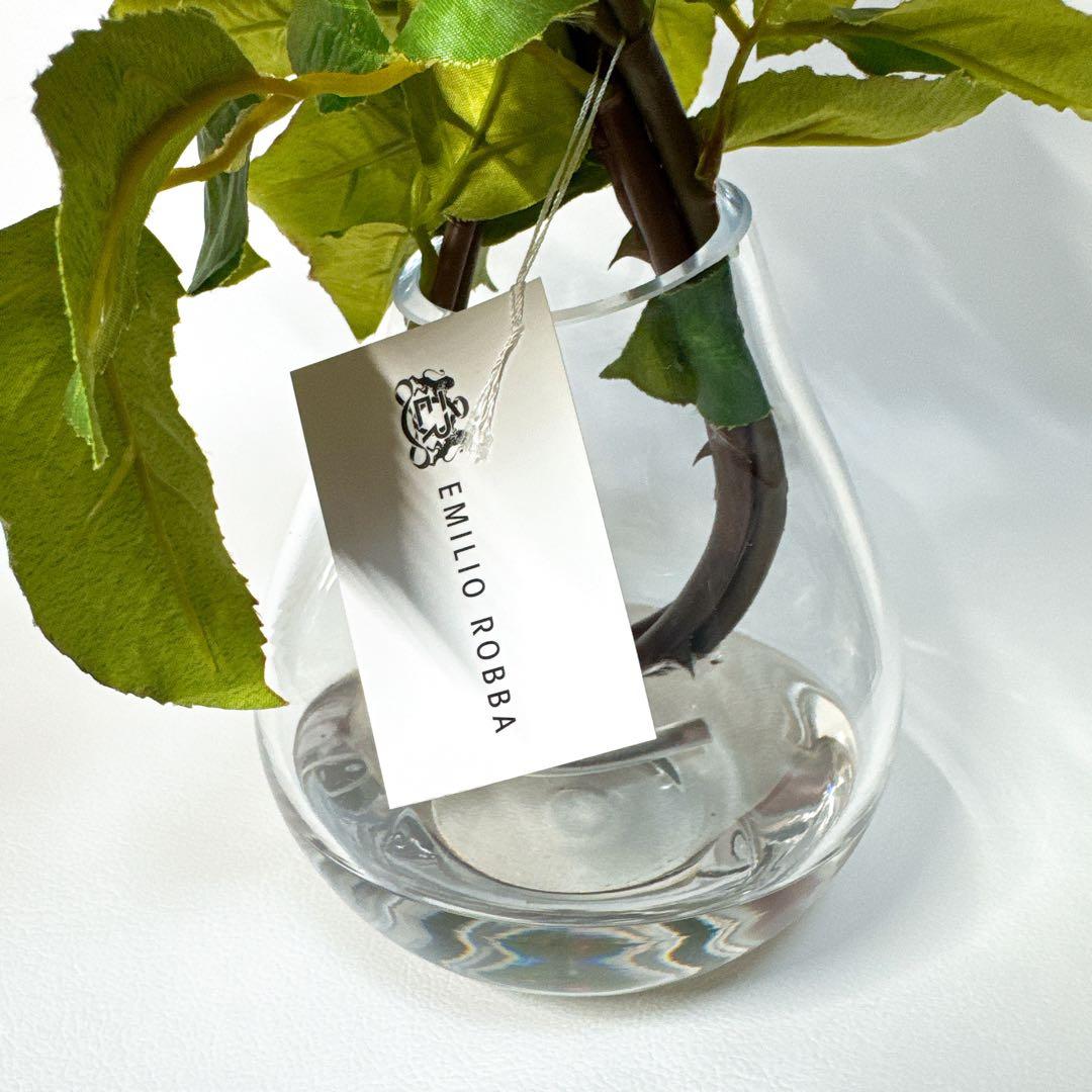 【美品 タグ付き】エミリオロバ アートフラワー プリマローズ 薔薇 36cm