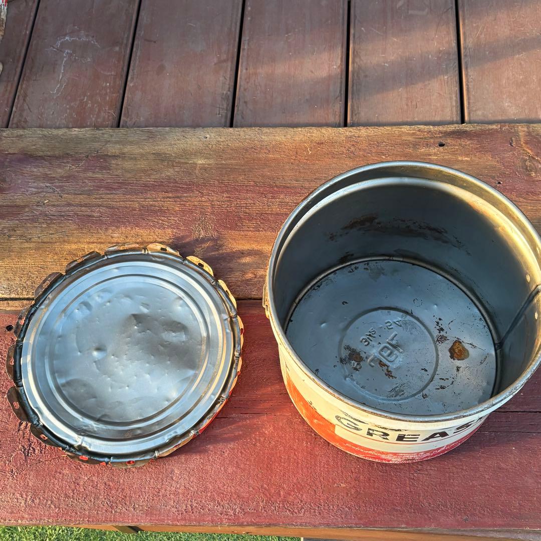 USA VINTAGE CO-OP GREASEオイル缶 1950s