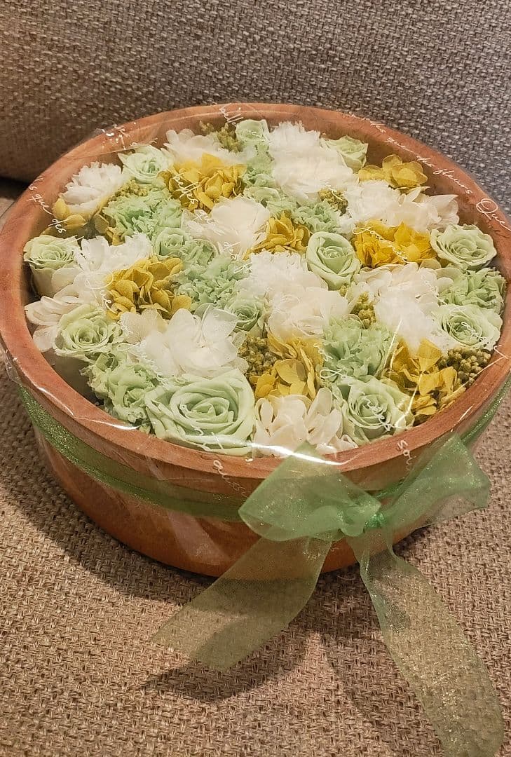 ニコライバーグマン　❁サニーローズ❁❁ Lサイズ プリザーブドフラワー