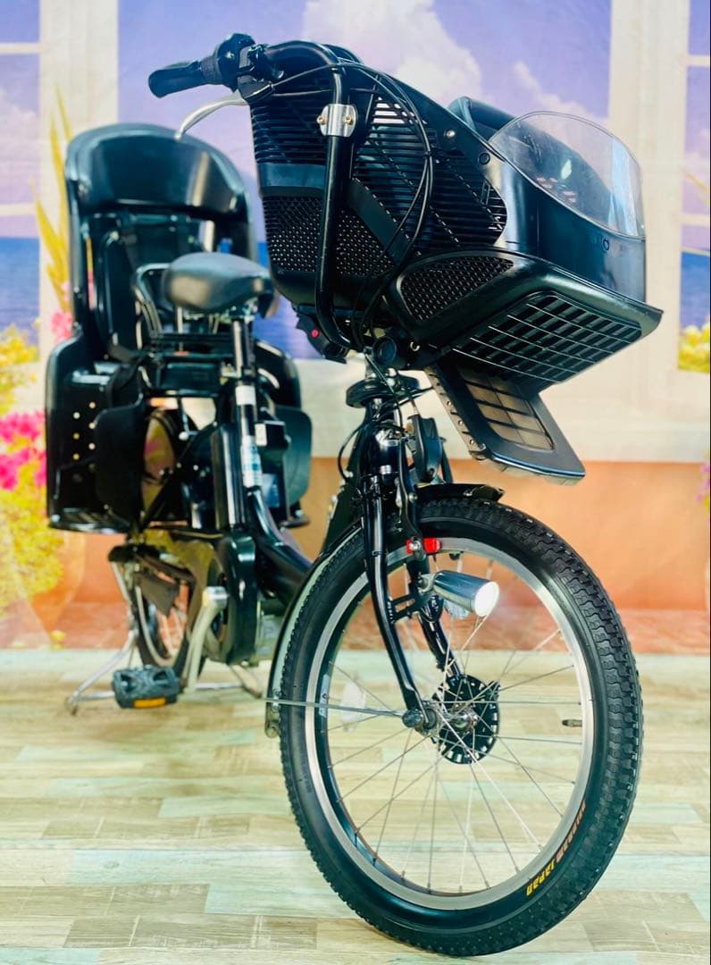 超特価！アンジェリーノ⭐️ブリヂストン子供乗せ電動アシスト自転車Y3046