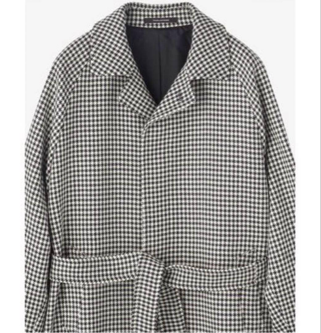 タリアトーレ ハウンドトゥース バルカラーコート