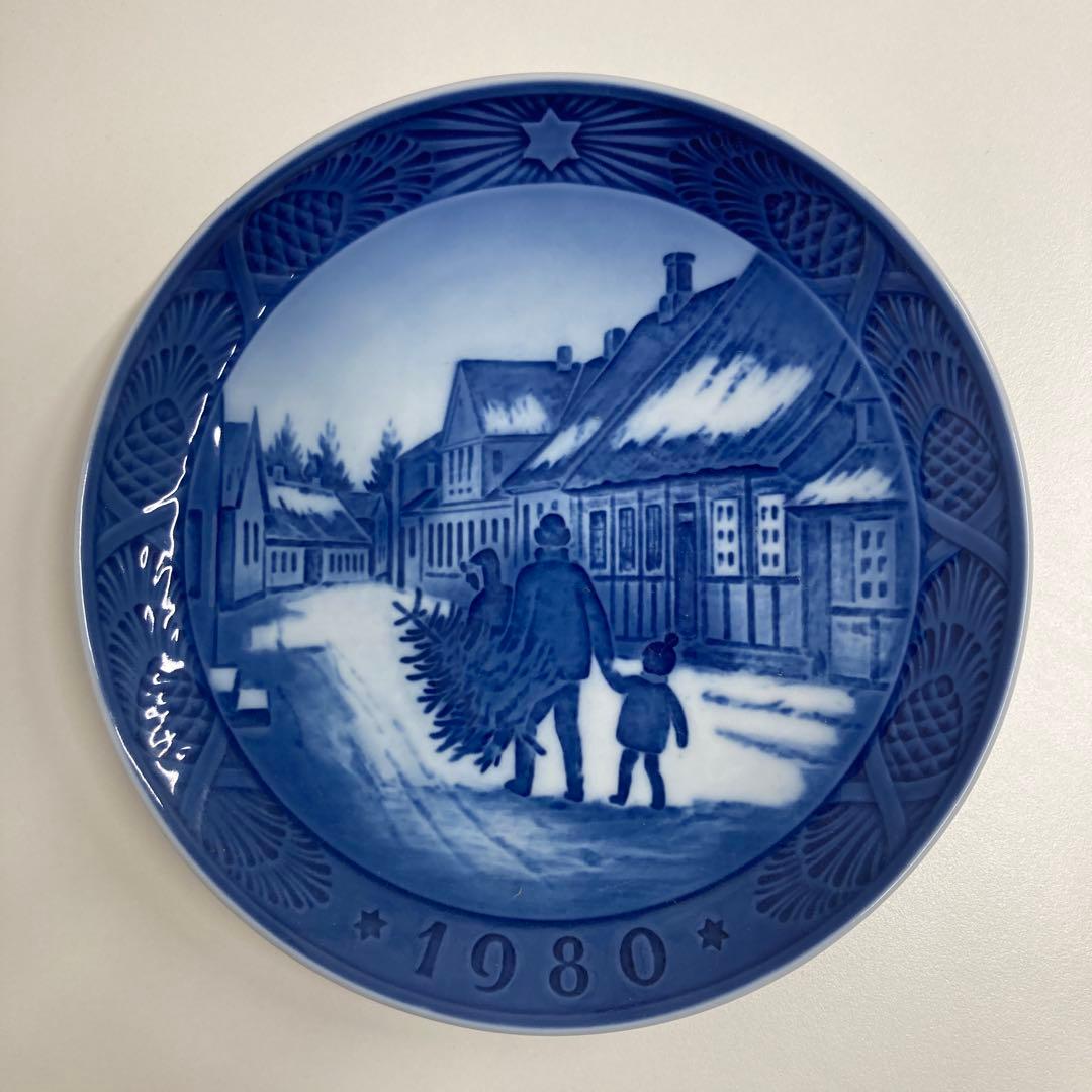 ロイヤルコペンハーゲン　イヤープレート５枚組