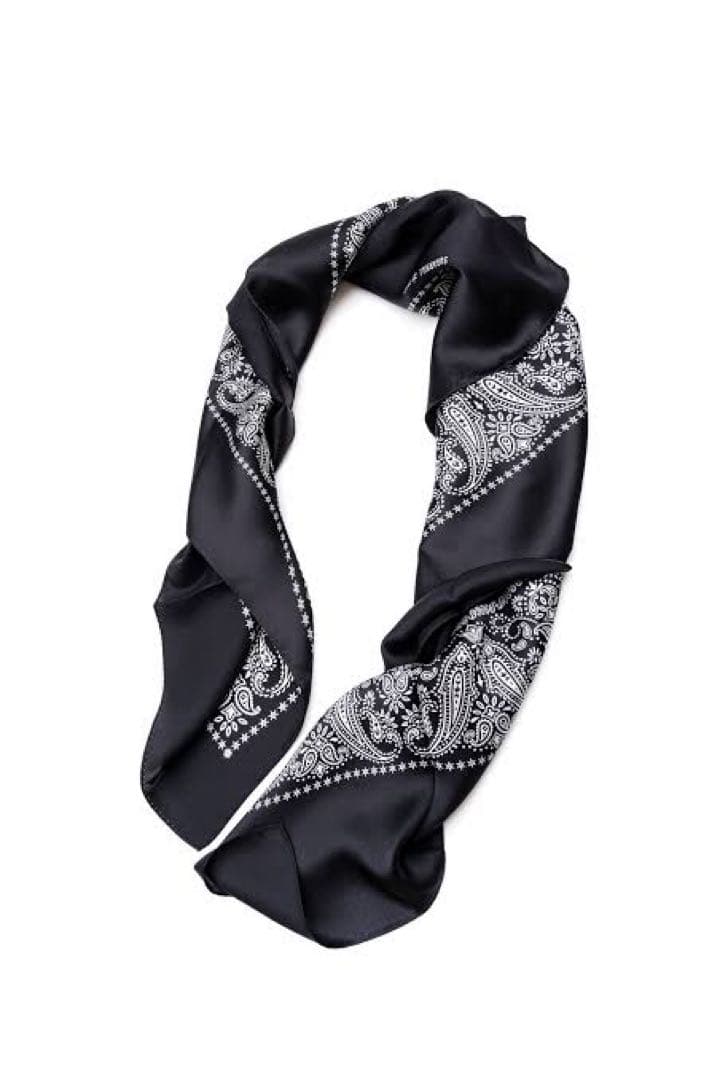 小物 sugarhill 21aw silk bended scarf