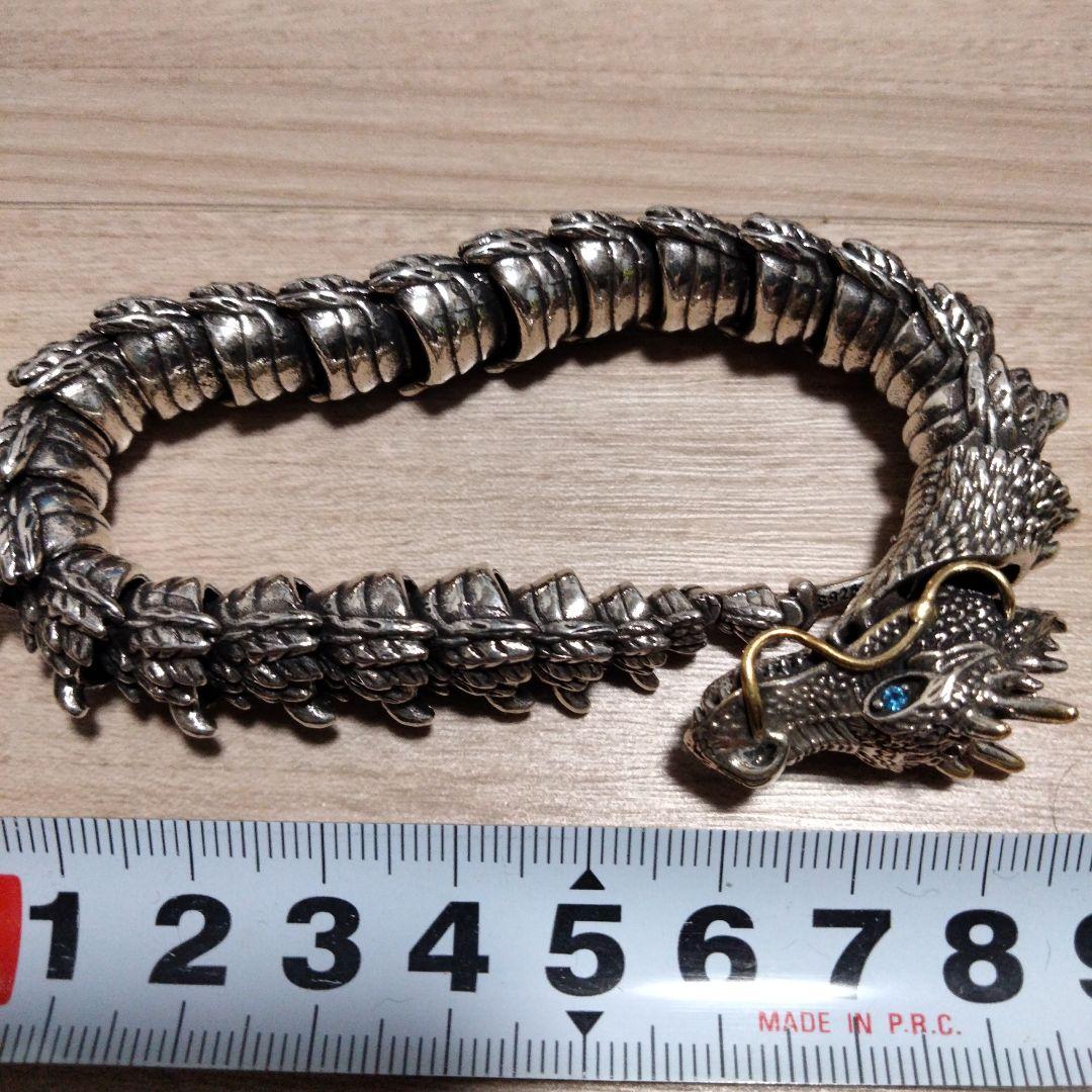 s925 デザイン ドラゴン ブレスレット