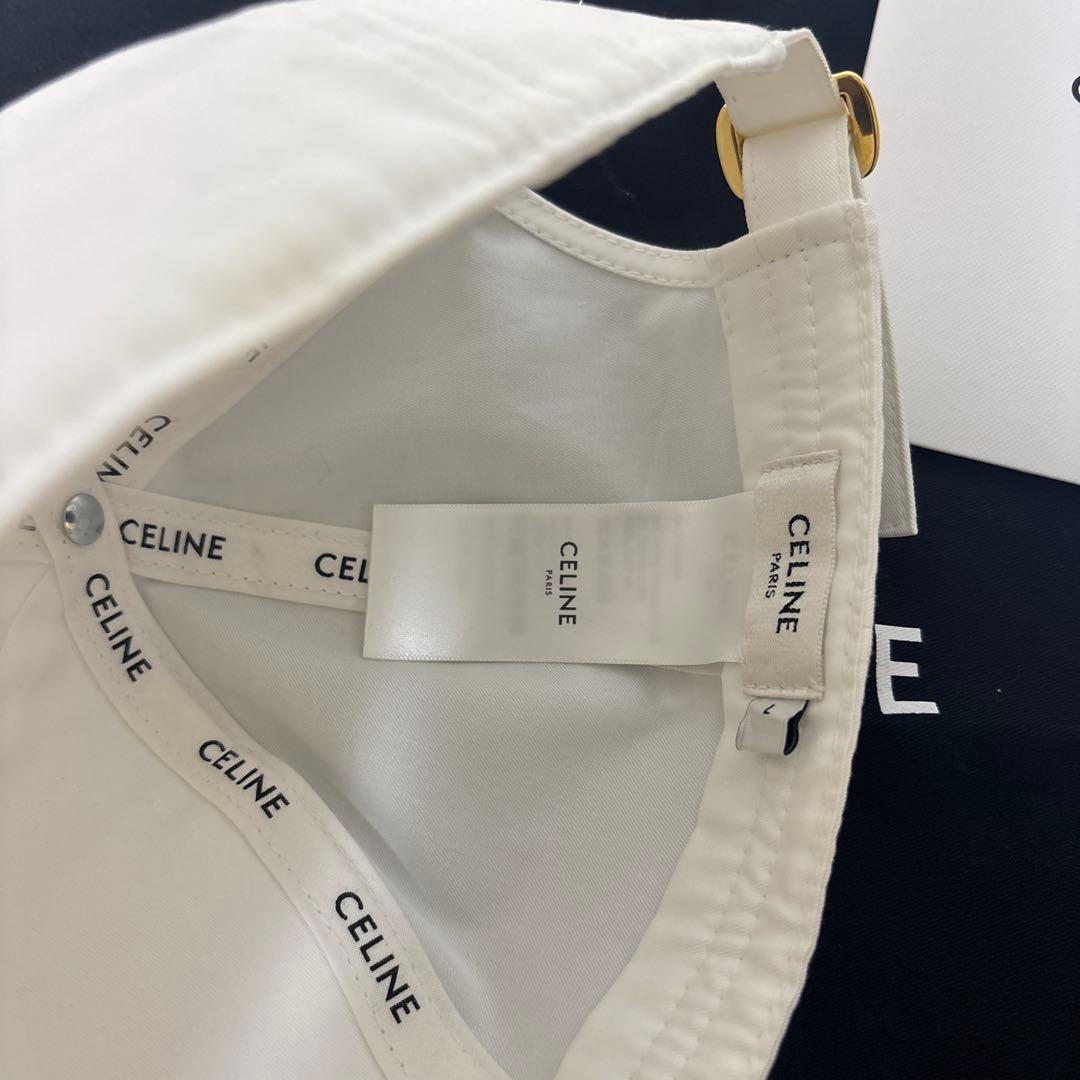 CELINE セリーヌ　トリオンフ ベースボールキャップ