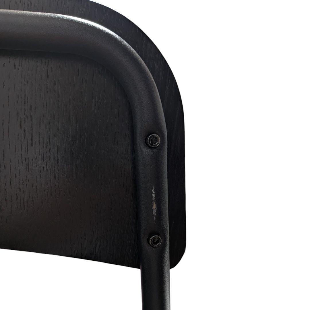 イケア フランクリン 折りたたみ イス 白 黒 モノトーン 廃盤