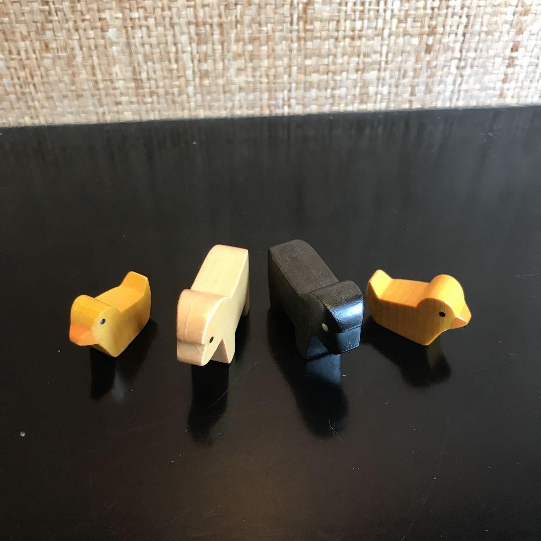 SPIEL FORM ヒツジ　ヒヨコ　スピールフォーム　木のおもちゃ　知育玩具