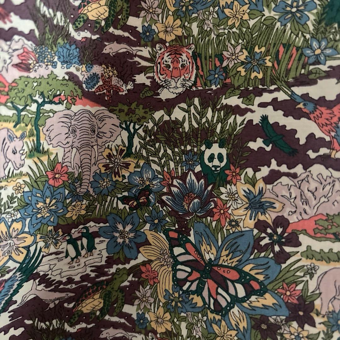 るり様　リバティプルオーバーM半袖x2 ライラック＆ハリージェームスジャングル