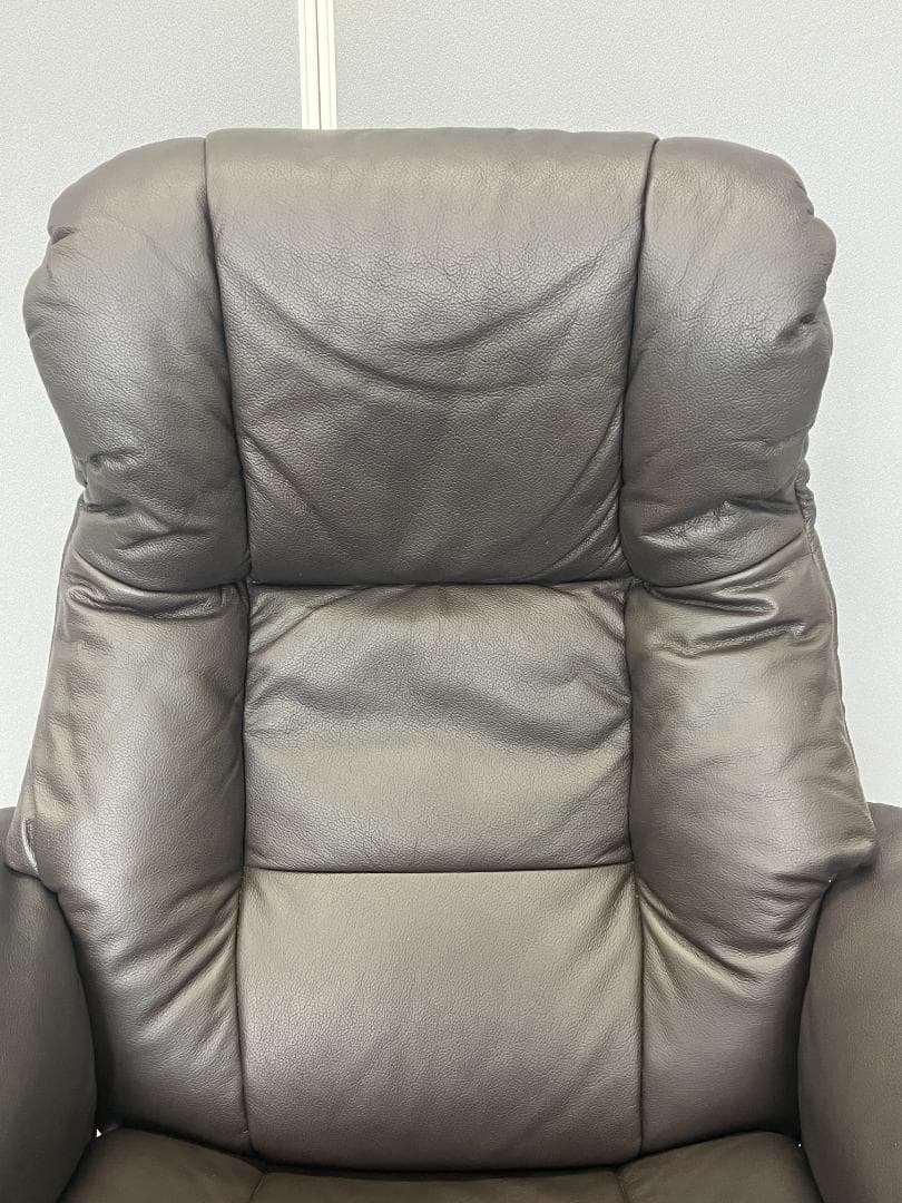 Hjellegjerde パーソナルチェア リクライニング オットマン付