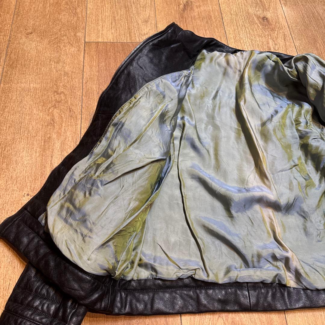 M*A様 VERSACE CLASSIC V2 レザージャケット SIZE 48