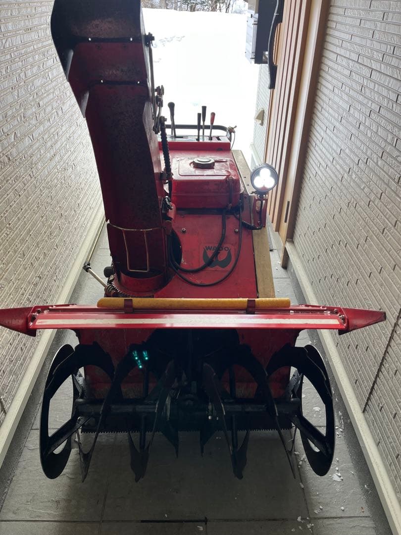 ⭐︎札幌発⭐︎超強力‼︎動作確認済　和同　WADO SS90 小型　除雪機 　 9馬力