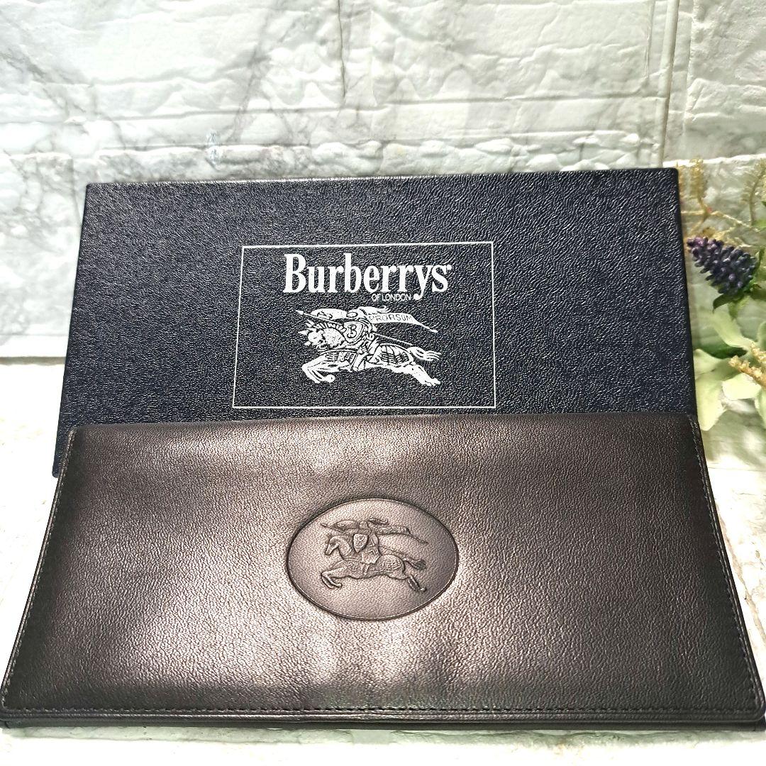 ✨️新品未使用✨️Burberryバーバリー 長財布ノバチェック 黒　箱付き