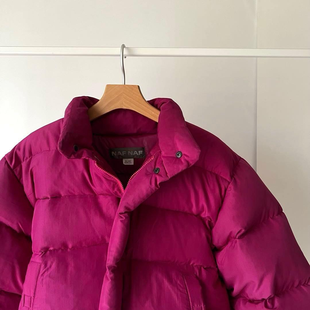 【銀タグ】90s NAF NAFダウンジャケットNafNafナフナフ