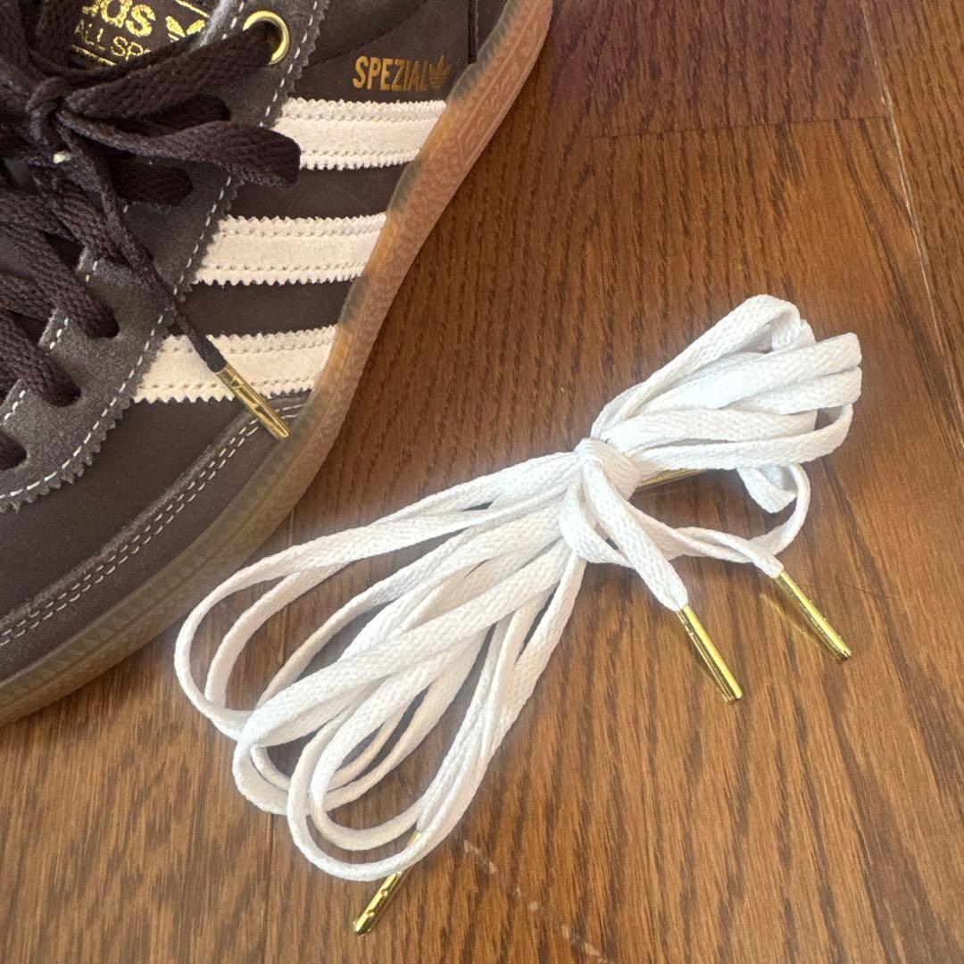 はな　adidas HANDBALL SPEZIAL ブラウン　23