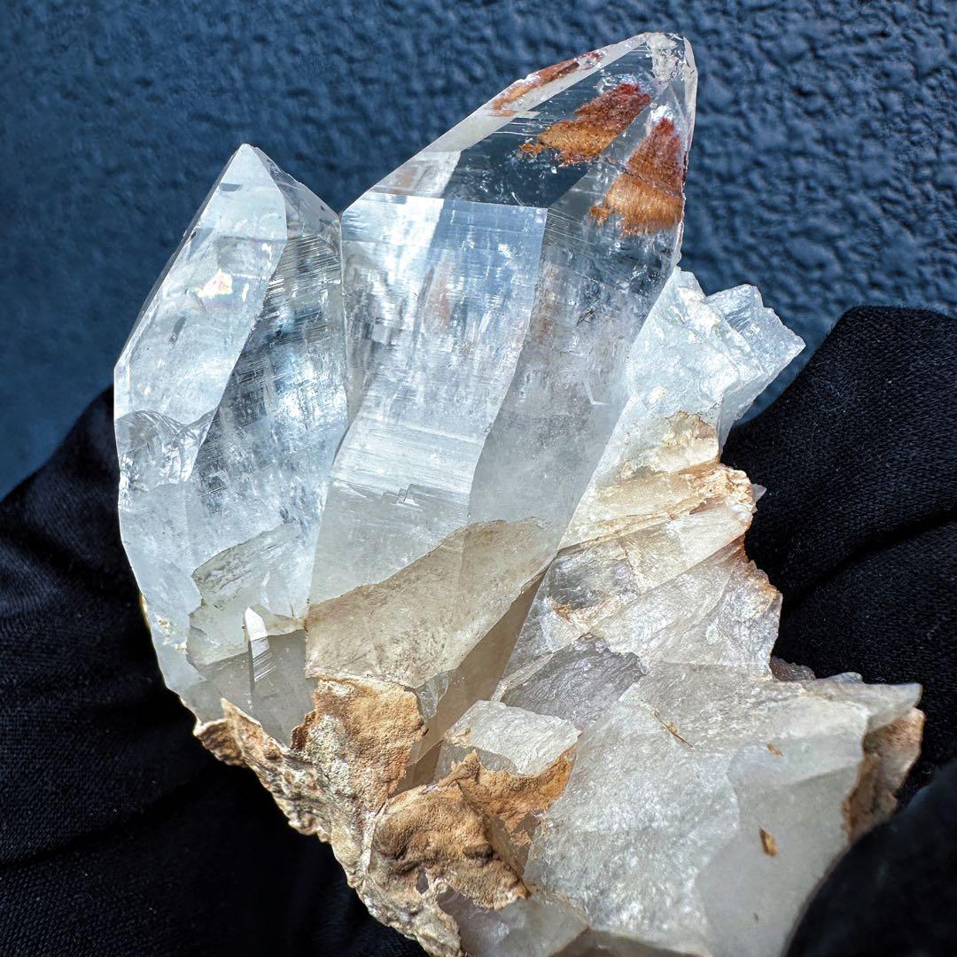 希少高透明度❗️マニカラン産レインボーヒマラヤ水晶クラスター超強いパワーA1409