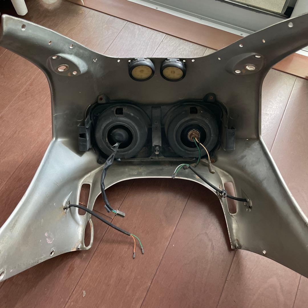 NS-1 後期型アッパーカウル ヘッドライト、クリアウィンカー付き