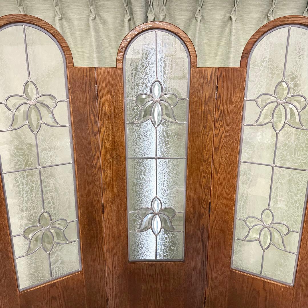 三越家具 Brugge ブルージュ 3連 パーテーション 衝立　定価25万