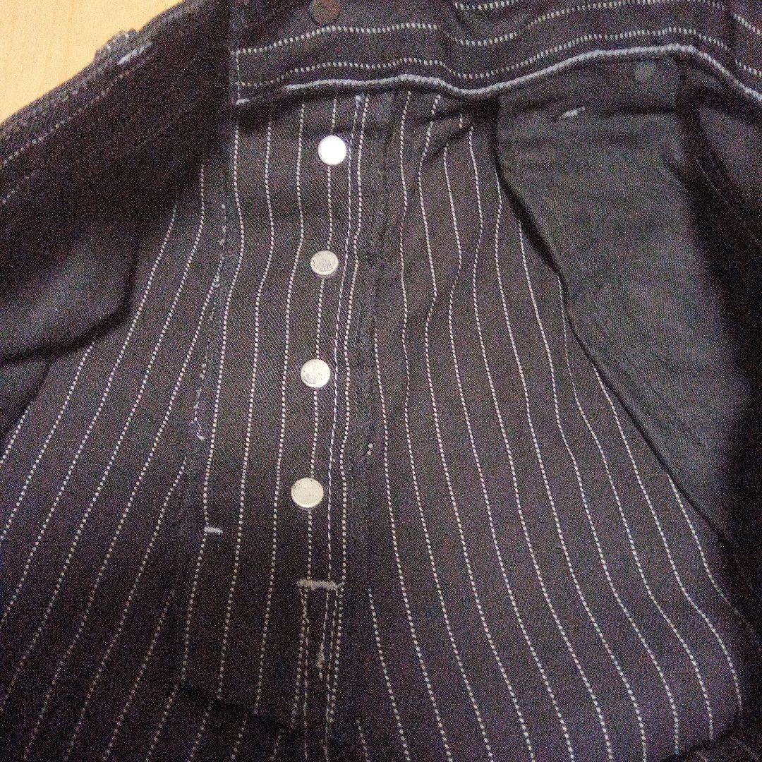 もSCHOTT ブラックヒッコリーデニム 36美品