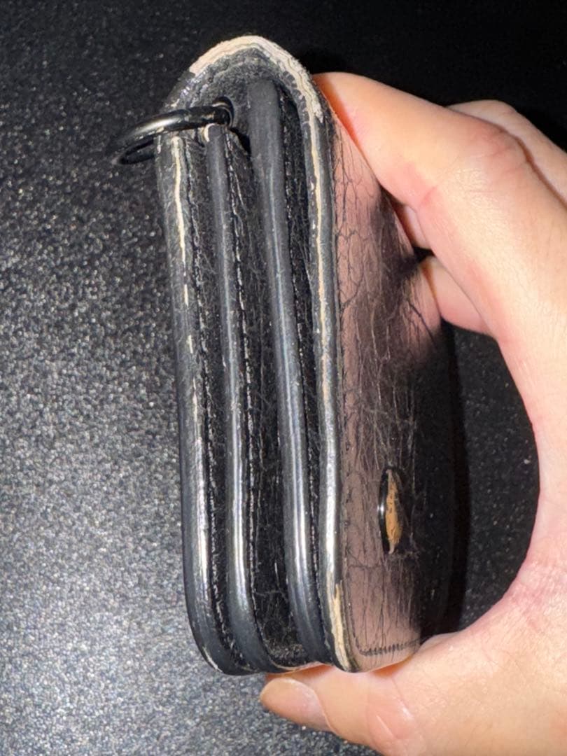 SAINT LAURENT クロコダイル型押し長財布