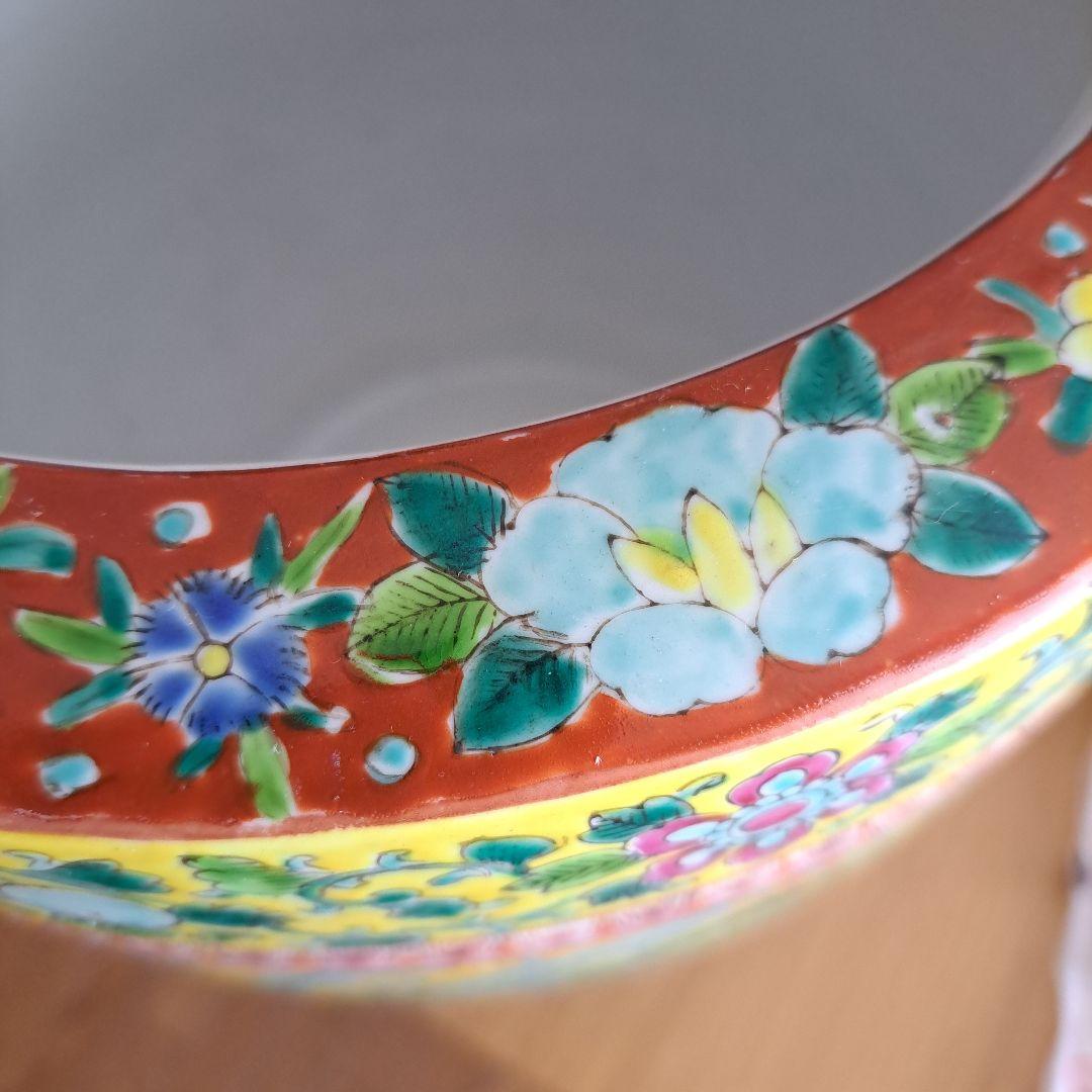 昭和レトロ　伊万里？　火鉢 の出品！