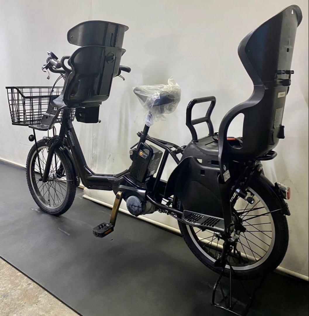 1年保証 送料無料　新型　ギュットアニーズ　20インチ　黒色　電動アシスト自転車