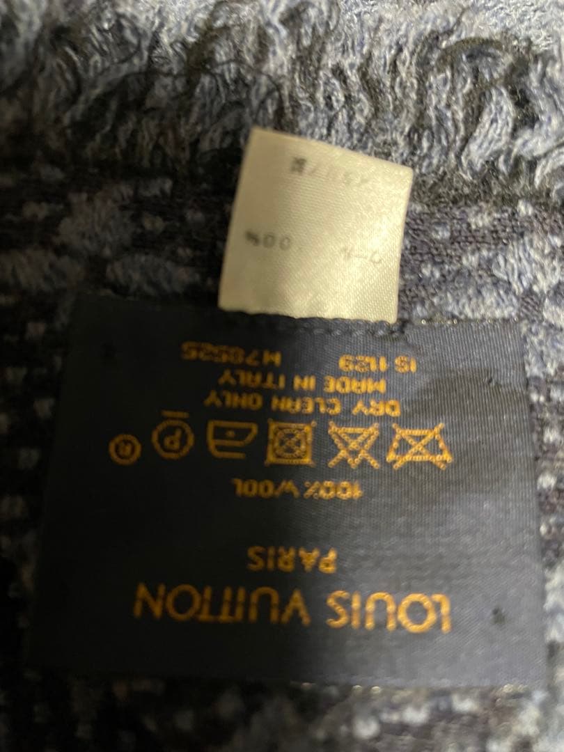 LOUIS VUITTONマフラー エシャルプ ロゴ クラシック M78525