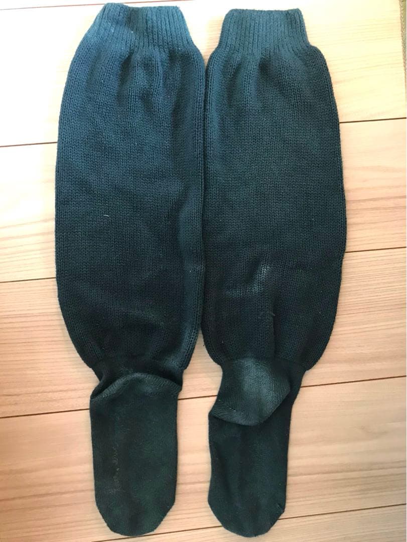 ★E.G.スミス★ルーズソックス☆リブ無し☆ブラック