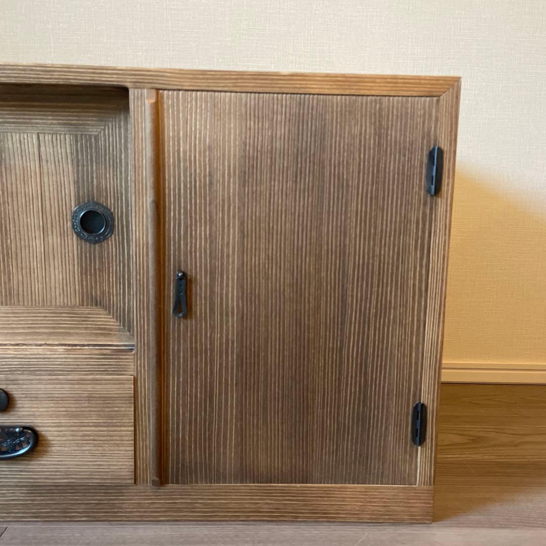41)桐箪笥　アンティーク　チェスト　テレビ台　おもちゃ箱　和箪笥　古家具　着物