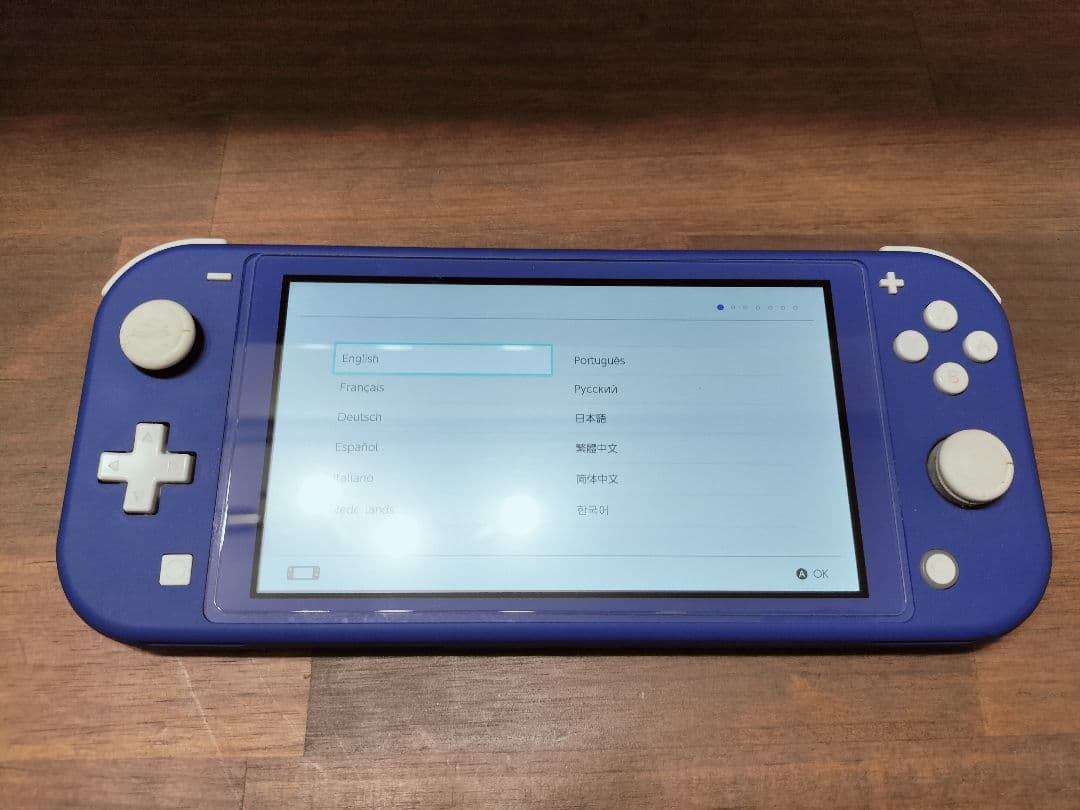 動作確認済　Nintendo Switch Lite ブルー 本体 オマケ付き