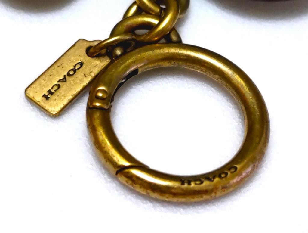 COACH コーチ　希少　スケボー レキシー　チャーム／キーリング　40799