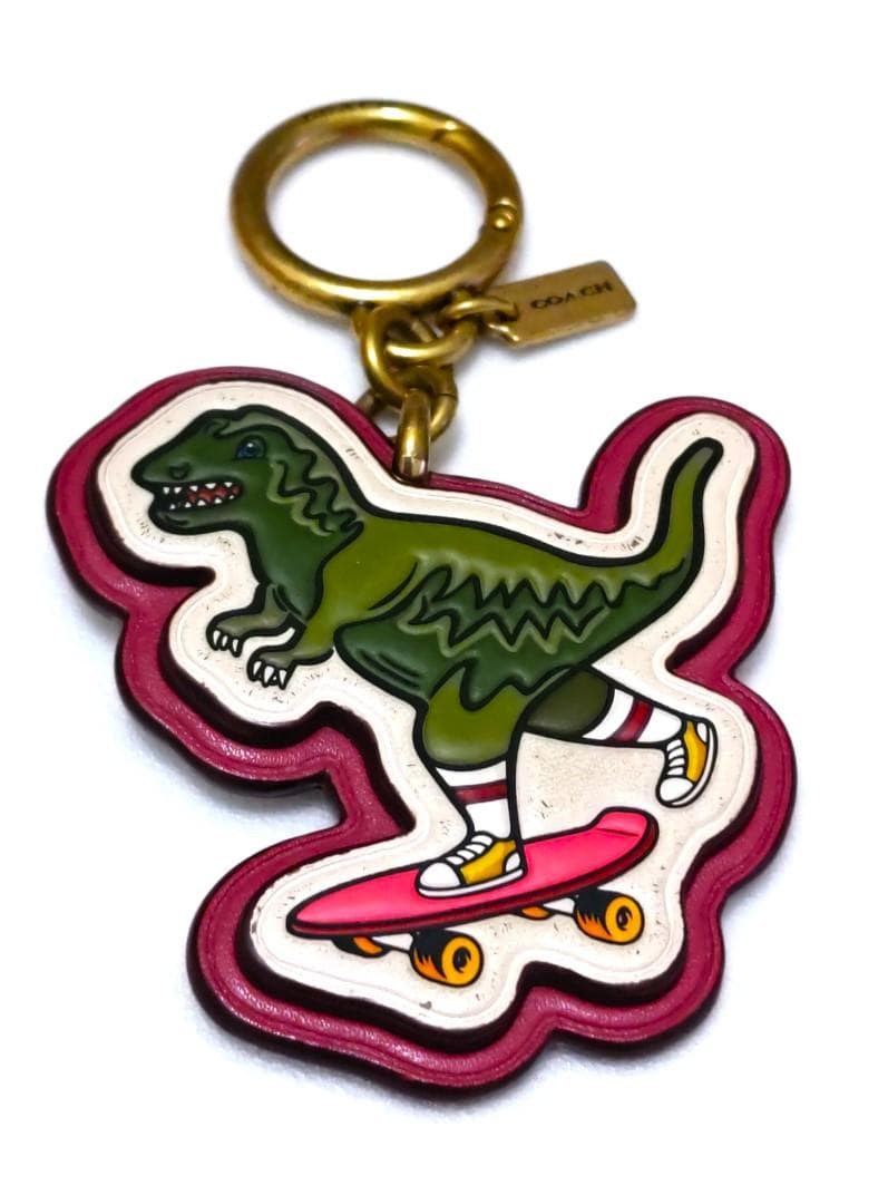 COACH コーチ　希少　スケボー レキシー　チャーム／キーリング　40799