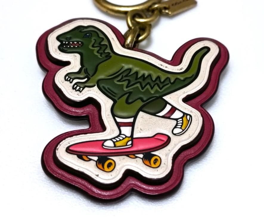 COACH コーチ　希少　スケボー レキシー　チャーム／キーリング　40799