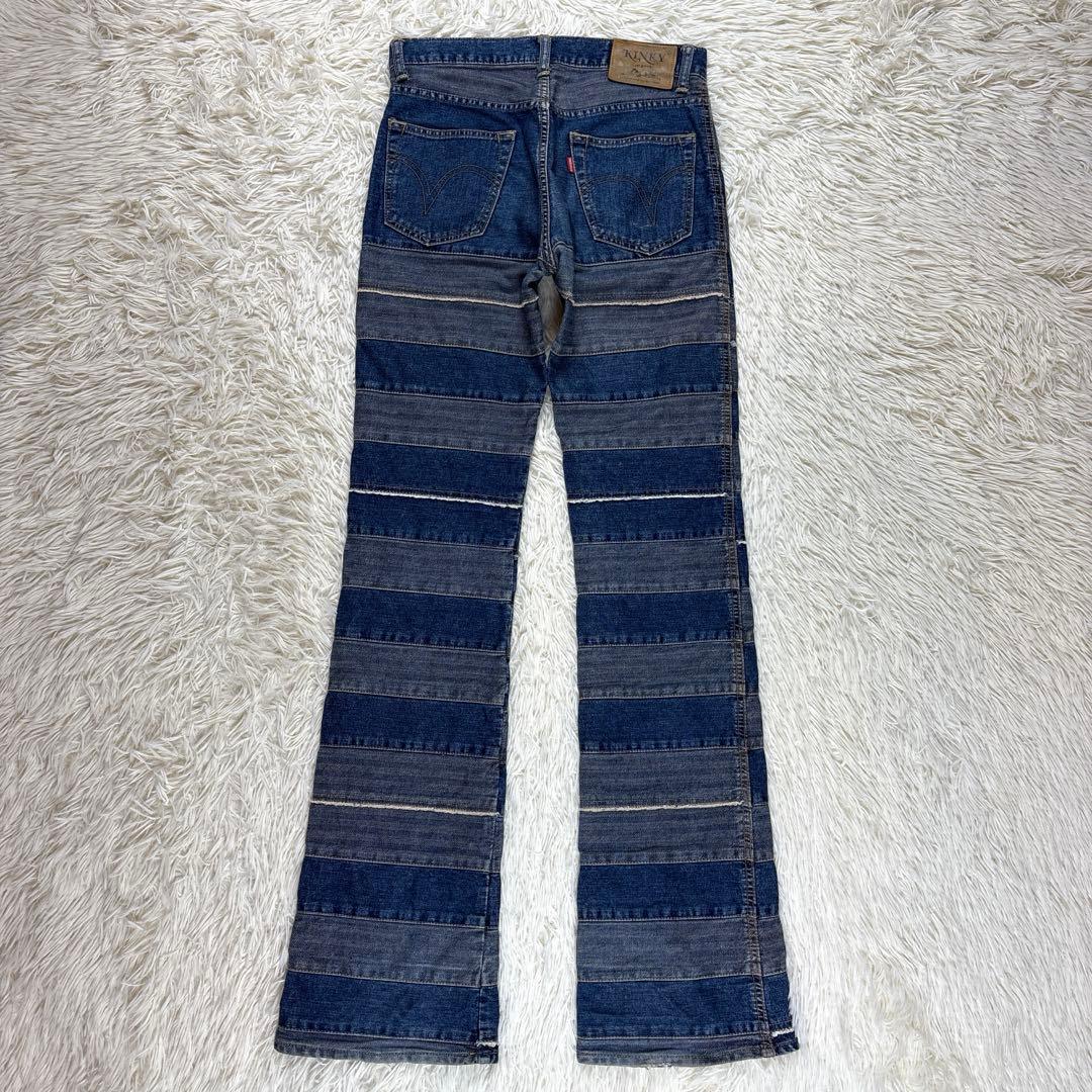 ヒステリックグラマー、ウミヘビ、ツギハギデニムパンツ