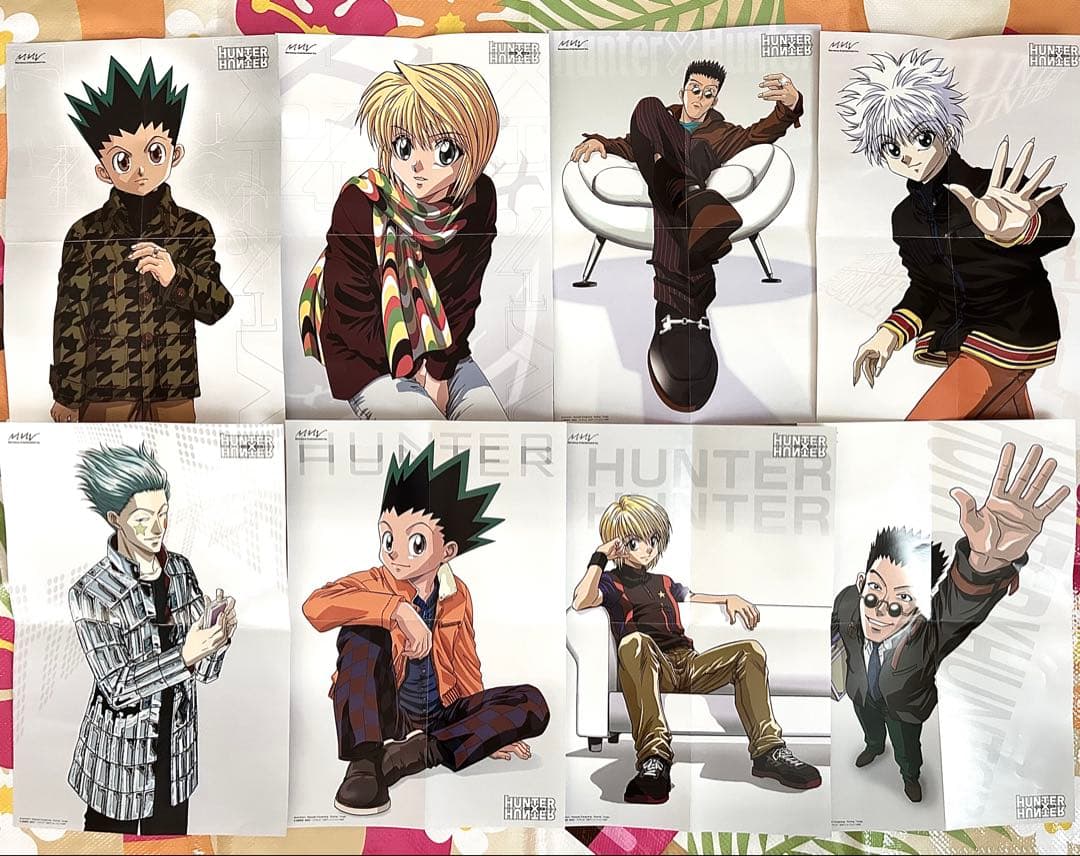 特典ポスター付 HUNTER×HUNTER 旧アニ DVD 1-8巻