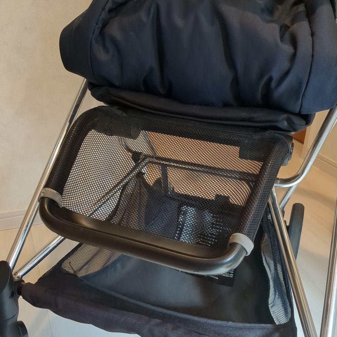 ミナジリ　サイベックス　ミオス　 ベビーカー ピンク フットマフ付