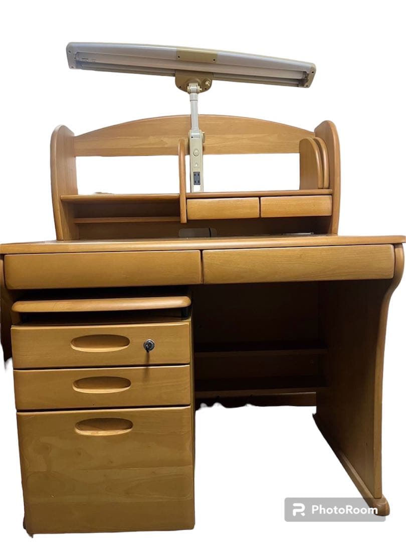 【神戸】オカムラ　学習机　勉強机　美品