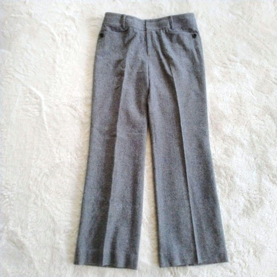 【ニューヨーカー】大きいサイズ 13 ツイード シルク カシミヤ パンツ スーツ