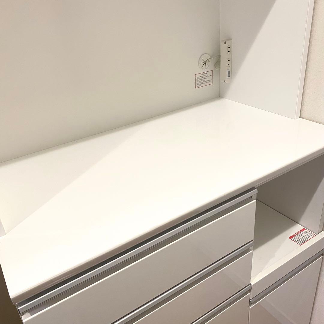 【購入価格8万円】ニトリ 食器棚 幅90cm レジューム キッチンボード 美品