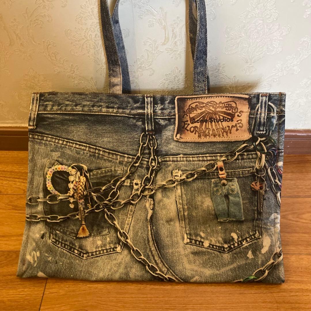 Acne Studios デニム トートバッグ