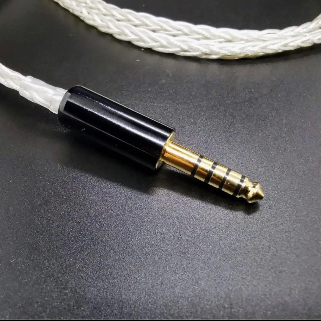 【1点のみ】銀銅合金導体 8コア1064芯 MMCX/4.4mm+イヤホン本体