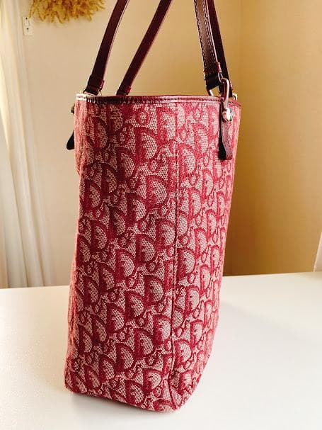 【美品】 Christian Dior トロッター トートバッグ