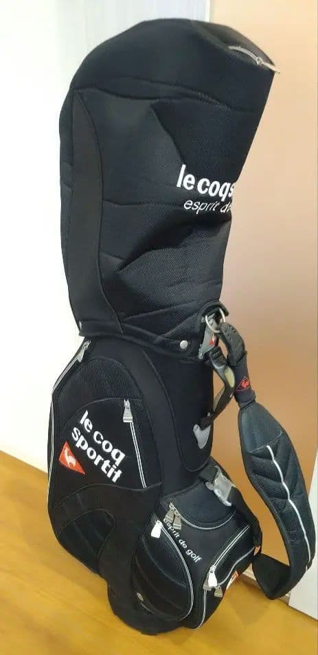 le coq sportif キャディバッグ 黒