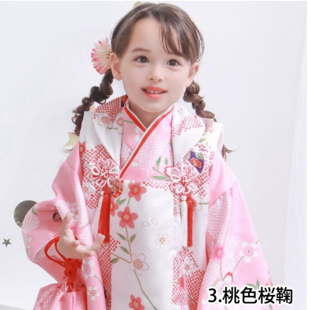 12/16までの限定価格‼︎ 七五三　被布着物セット　3歳　女の子　京越卸屋