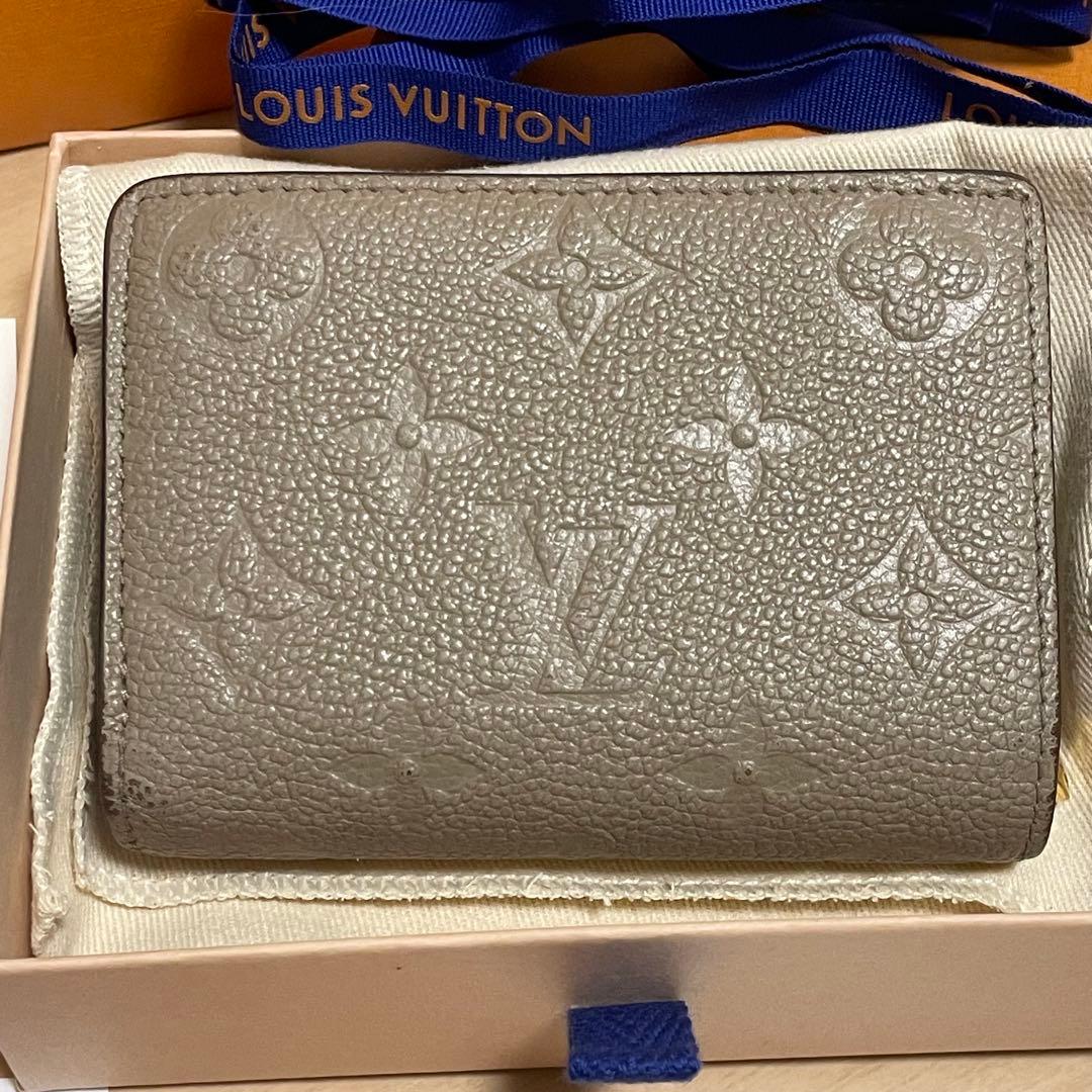 【訳あり】　LOUIS VUITTON　ルイヴィトン　ポルトフォイユ・クレア