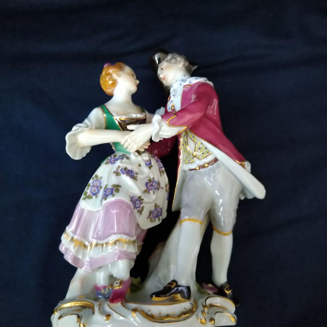 マイセン(Meissen)フィギュリン『ダンスをする貴公子と貴婦人』